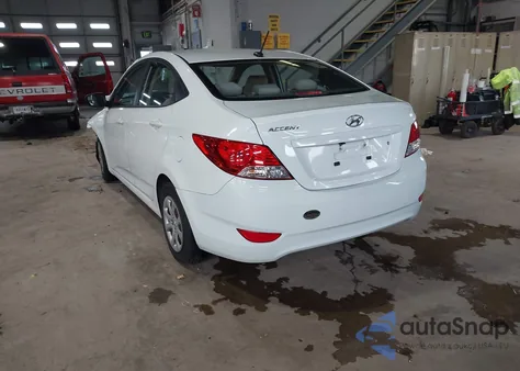 2014 Hyundai Accent Gls z USA, uszkodzony, nr VIN KMHCT4AE3EU714898